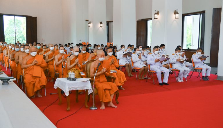 พิธีเจริญพระพุทธมนต์ถวายพระพรชัยมงคล สมเด็จพระนางเจ้าสิริกิติ์ พระบรมราชนินีนาถ พระบรมราชชนนีพันปีหล…